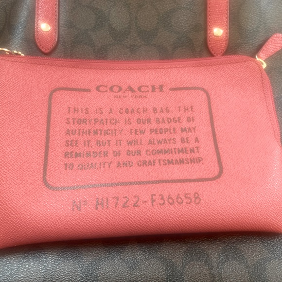 COPY - COACH City Tote In Signature;Red Interior-READ!!! - Picture 7 of 9